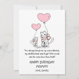 Cute Happy Birthday Mummy