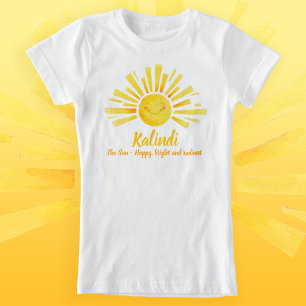 Cute happy bright name meaning Kalindi The Sun T-Shirt