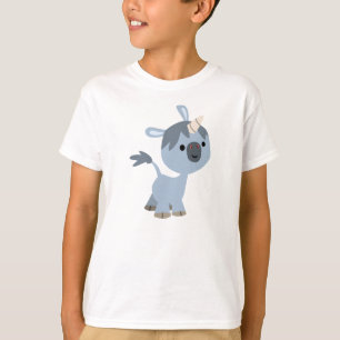 Cute Happy Cartoon Baby Unicorn Children T-Shirt