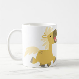 Cute Happy Cartoon Ponies Mug