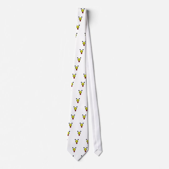 Cute Happy Chicken Head Tie (Front)