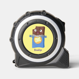 Cute happy chocolate candy bar cartoon character 1