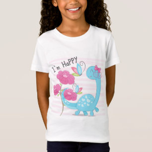 Cute Happy Dino T-Shirt