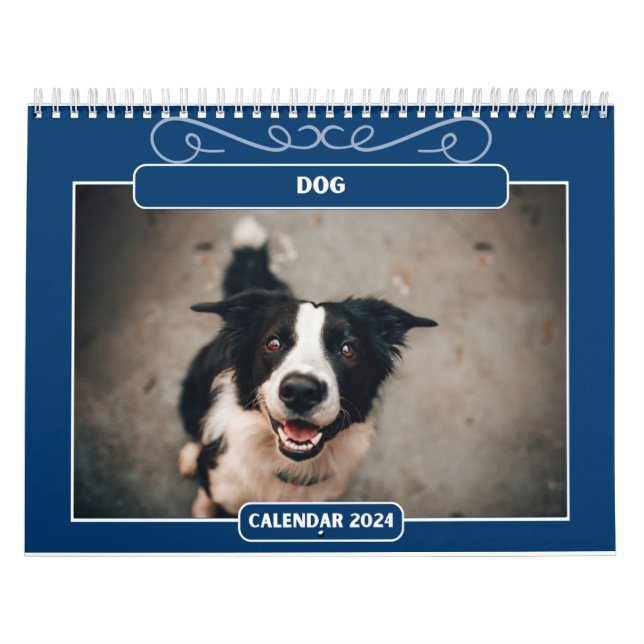 Cute & Happy Dogs Calendar 2024 (Cover)