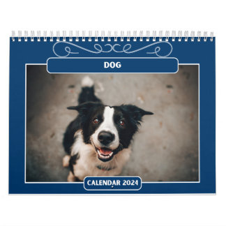 Cute & Happy Dogs Calendar 2024