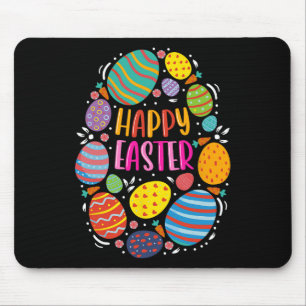 Cute Happy Easter For Teen Girls Boys Easter Colou Mouse Mat