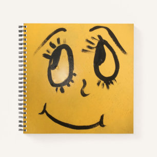 Cute Happy Face Notebook