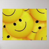Cute Happy Face Poster