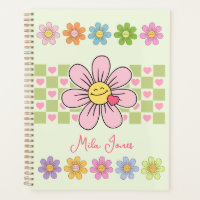 Cute Happy Flower Smile Custom Name
