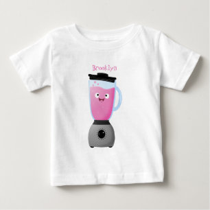 Cute happy food blender kitchen appliance cartoon baby T-Shirt