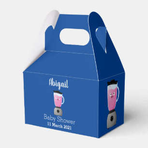 Cute happy food blender kitchen appliance cartoon favour box