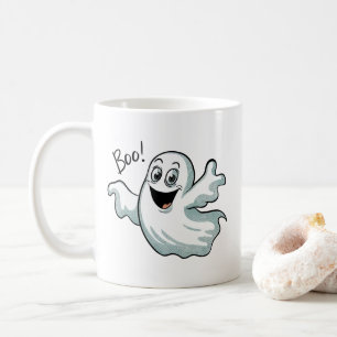 Cute Happy Ghost Coffee Mug