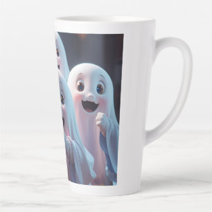     Cute Happy Ghosts Mug - Adorable Halloween 