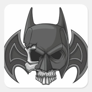 Cute Happy Halloween Stikers Square Sticker