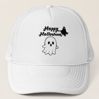 Cute Happy Halloween Trucker Hat