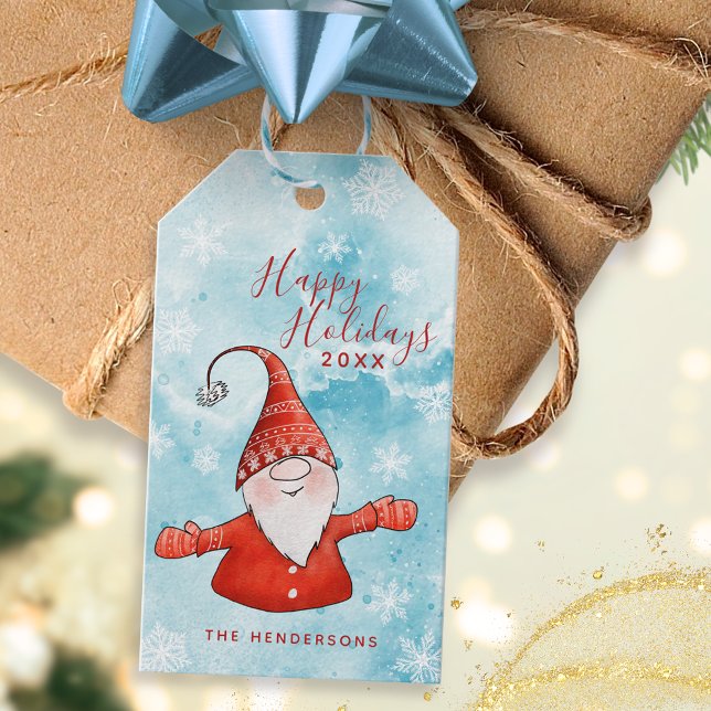 Cute Happy Holidays Christmas Gift Tags (Creator Uploaded)