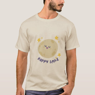 Cute Happy Moon Smile T-Shirt