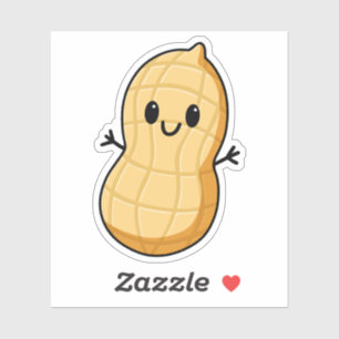 Cute Happy Peanut, Funny Food