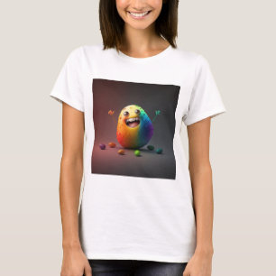 Cute happy potato t-shirt