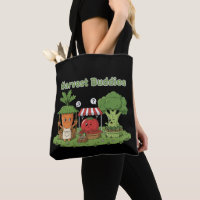 Cute Harvest Buddies Vegetable Friends Farmer's 