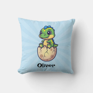 Cute Hatching Baby Dinosaur Cushion