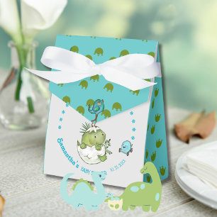 Cute Hatching Dino Baby Shower Favour Box