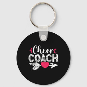 Cute Heart Cheer Coach Cheerleading Cheerleader Tr Key Ring