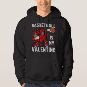 Cute Heart Dabbing American Basketball Lovers Vale Hoodie