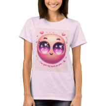 Cute Heart Eyes Emoji Design