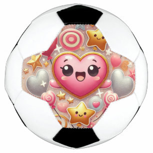 Cute heart  football