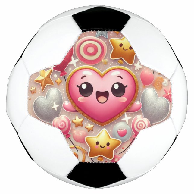 Cute heart  football (Front)