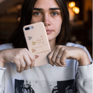 Cute Heart Hello Boho iPhone 13 Case