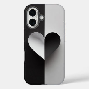 Cute Heart iPhone Case  Ai Aesthetic Love Design