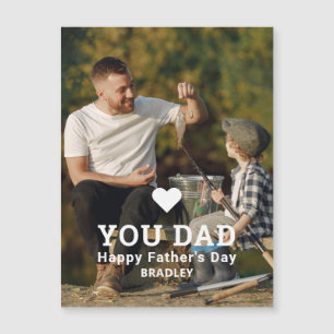Cute HEART LOVE YOU DAD Photo Father's Day