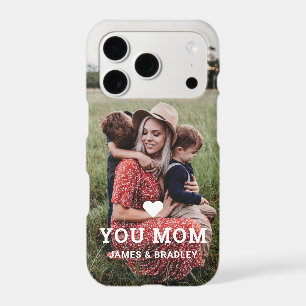 Cute HEART LOVE YOU MOM Mother's Day Photo