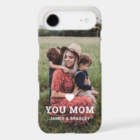 Cute HEART LOVE YOU MOM Mother's Day Photo