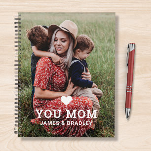 Cute Heart Love You Mum Mother's Day Photo Planner
