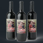 Cute Heart Love You Mummy Mother's Day Photo Wine Label<br><div class="desc">Cute Heart Love You Mummy Mother's Day Photo Wine Labels features your favourite photo with the text "(love heart) you Mummy" in modern white script with your names below. Personalise by editing the text in the text box provided and adding your own picture. Makes the perfect personalised gift for mum...</div>