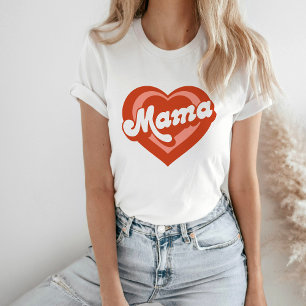 Cute Heart Mama Mini Mother Daughter T-Shirt