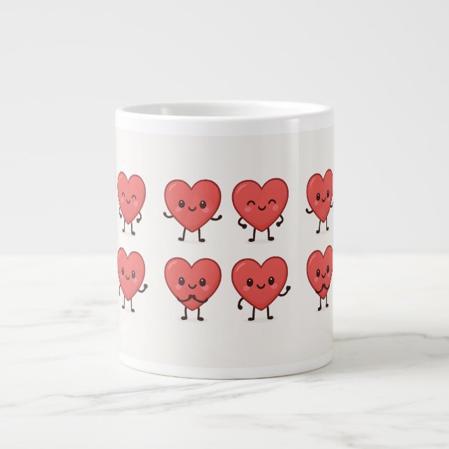 Cute heart mugs (Front)