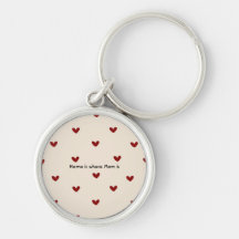 Cute Heart Mum Keychain – Mother's Day Gift Idea