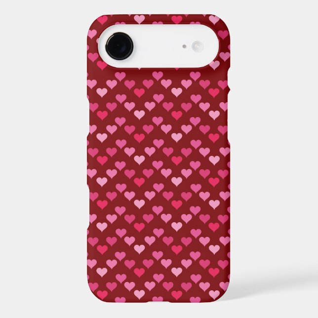 Cute Heart Pattern – Pink Girly Aesthetic Design (Back)