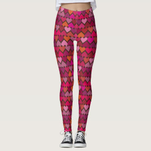 Cute Heart String Leggings