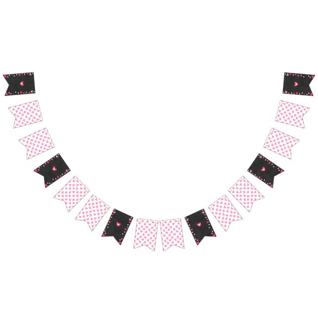 Cute Heart Valentine's Day Party  Bunting (All)