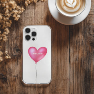 Cute Heart with Name iPhone 16 Pro Max Case