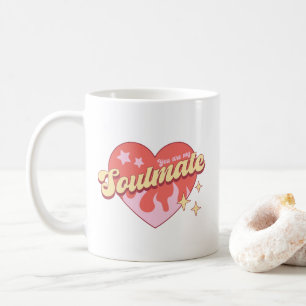 Cute Heart You Are My Soulmate Coffee Mug