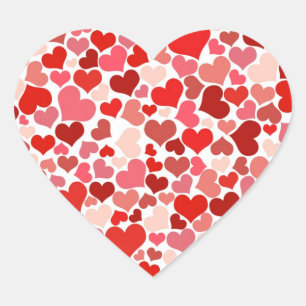 Cute Hearts Heart Sticker