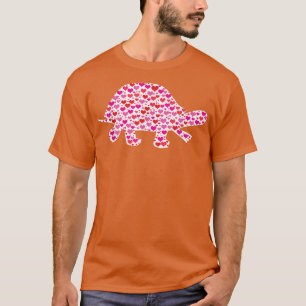 Cute Hearts Turtle Funny Animals Lover Valentines T-Shirt