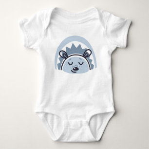 Cute Hedgehog Baby Bodysuit Sleeper
