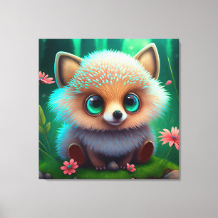 Cute Hedgehog Canvas Print